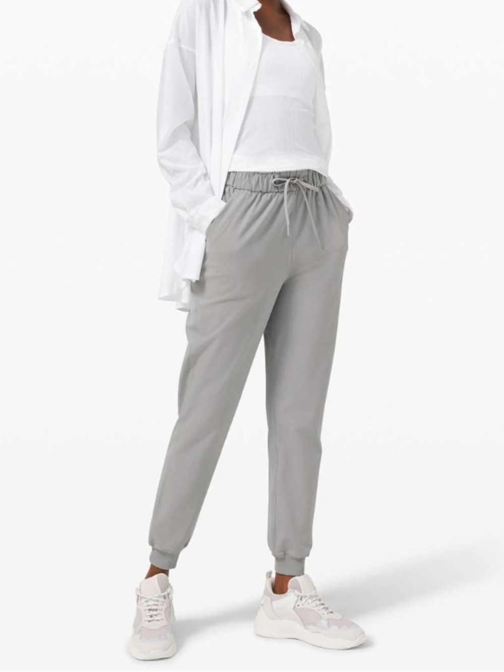 Lululemon Keep Moving Jogger Pants Grey Size 4